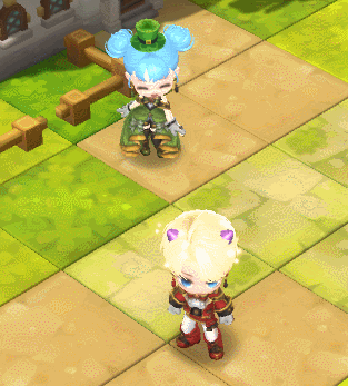 초록 페인트 5개