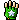 초록별장갑 네손가락